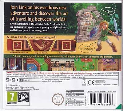 The Legend of Zelda - A link between worlds - Nintendo 3DS Spil (A Grade) (Genbrug)